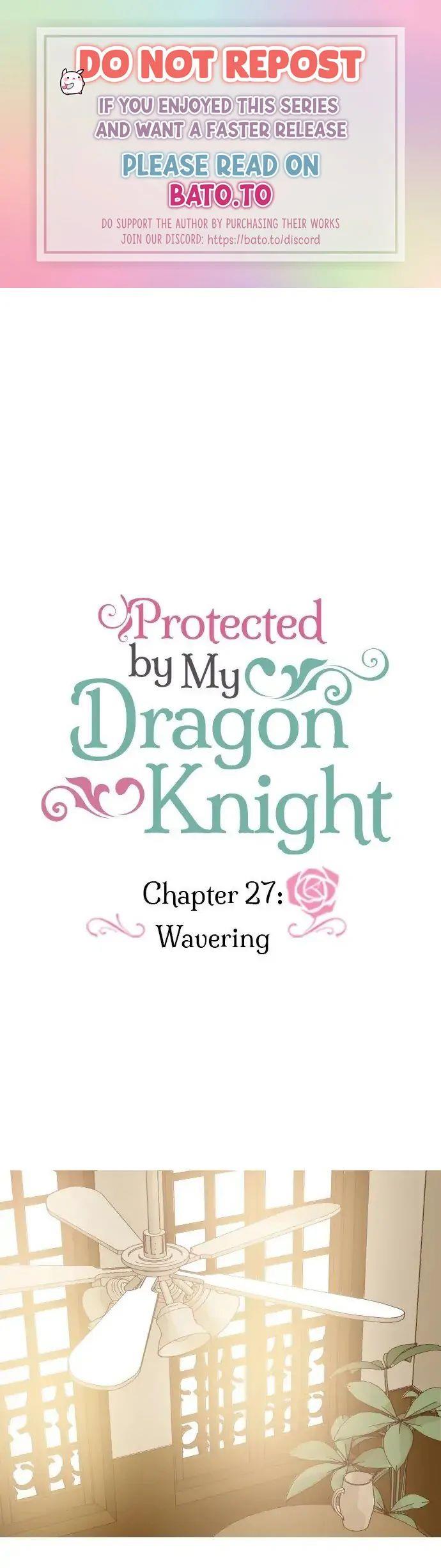 Protected by My Dragon Knight Chapter 27