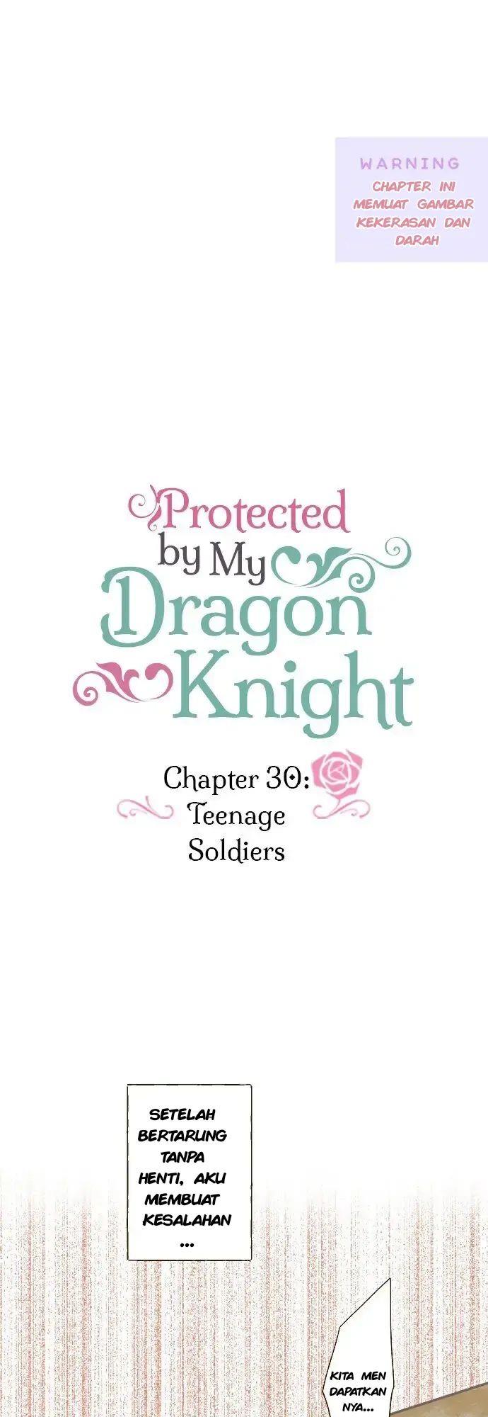 Protected by My Dragon Knight Chapter 30