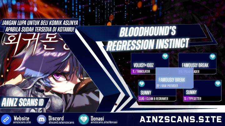 Bloodhound’s Regression Instinct Chapter 1