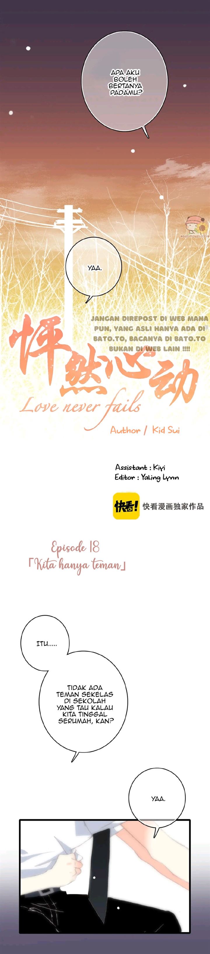Love Never Fails Chapter 18