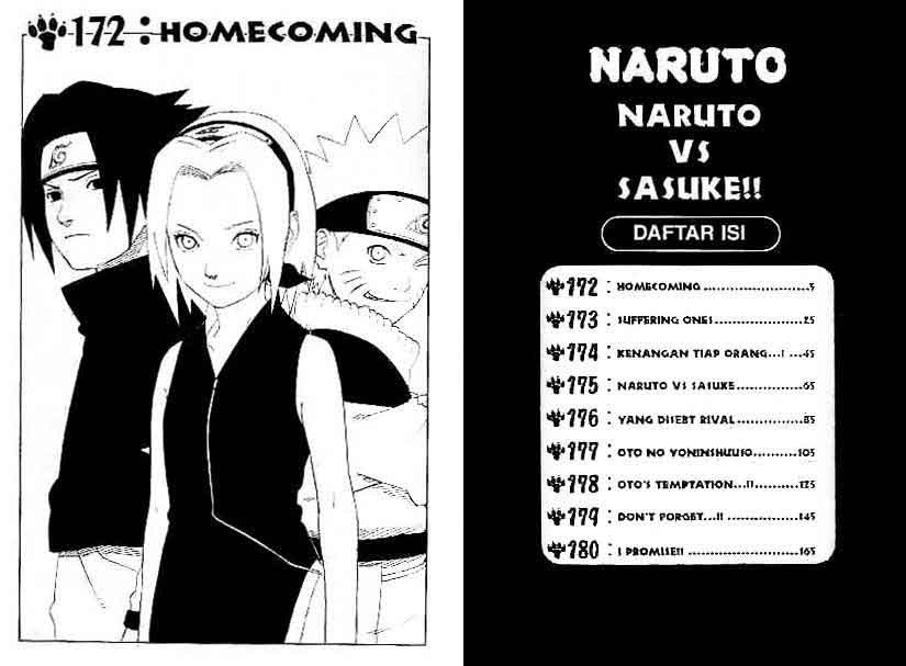 Naruto Chapter 172