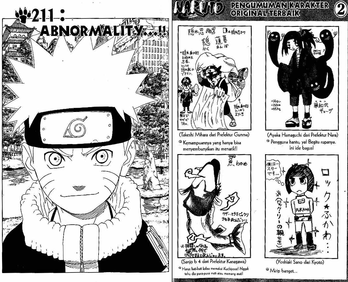 Naruto Chapter 211