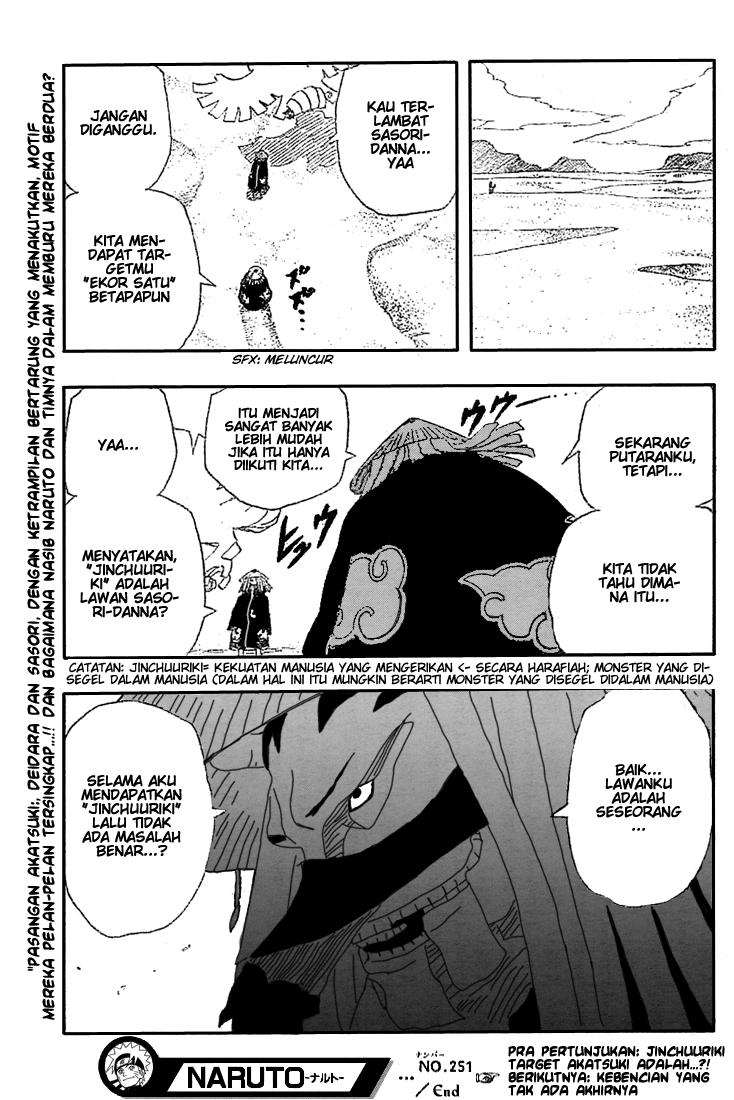 Naruto Chapter 251