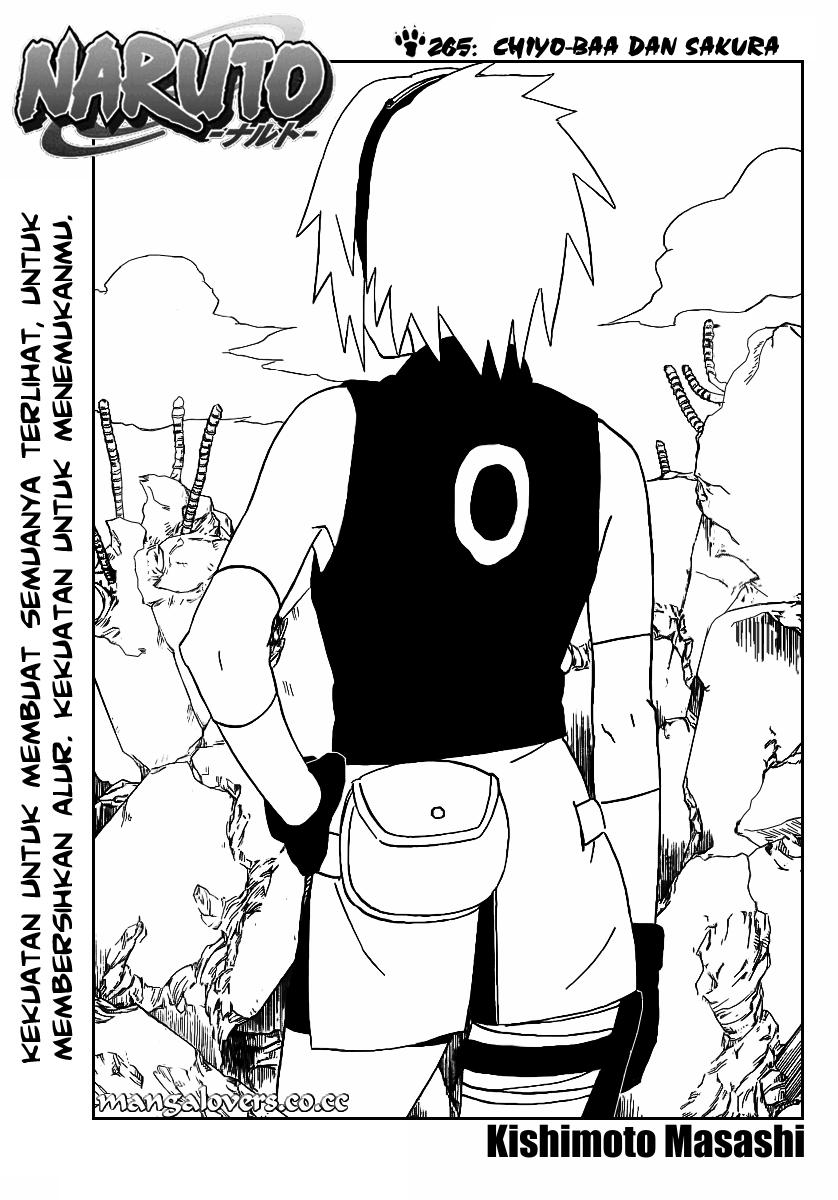 Naruto Chapter 265