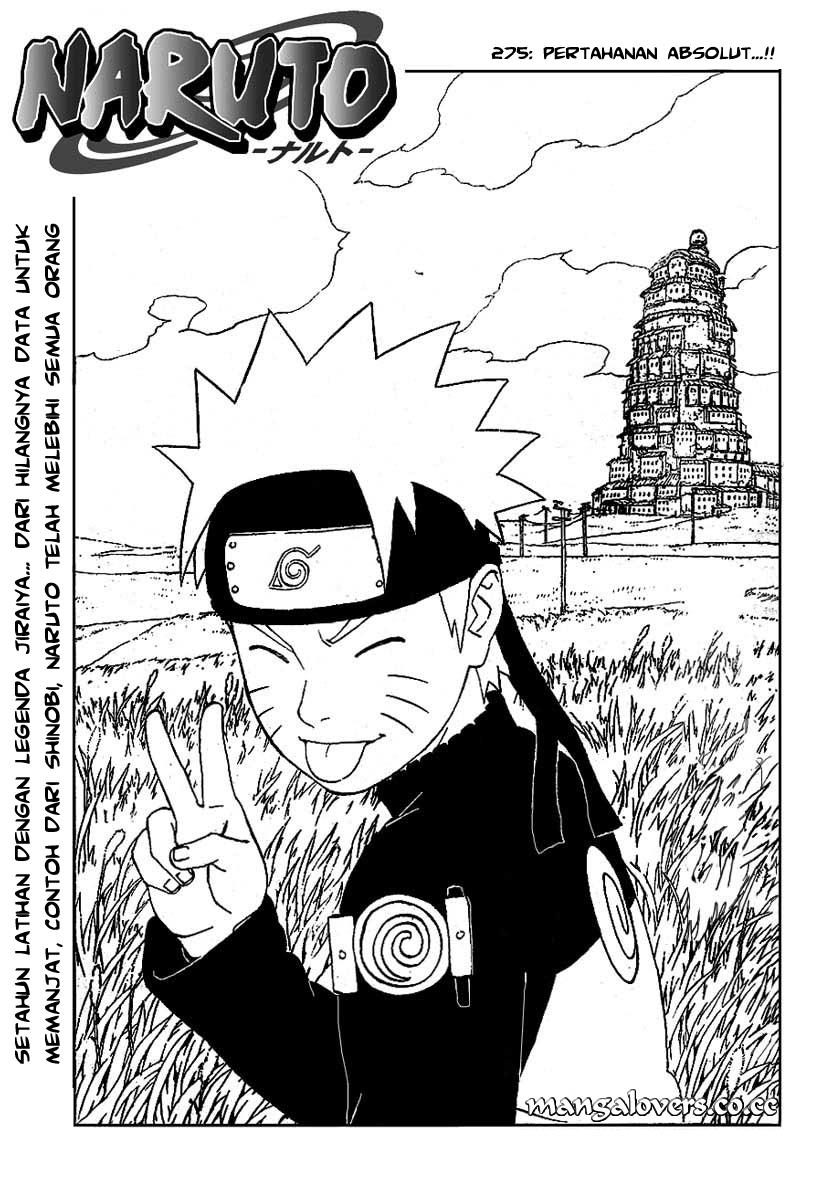 Naruto Chapter 275