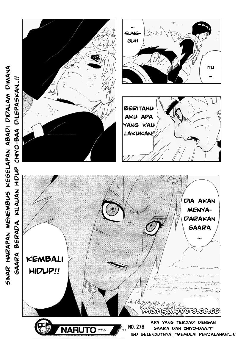 Naruto Chapter 278