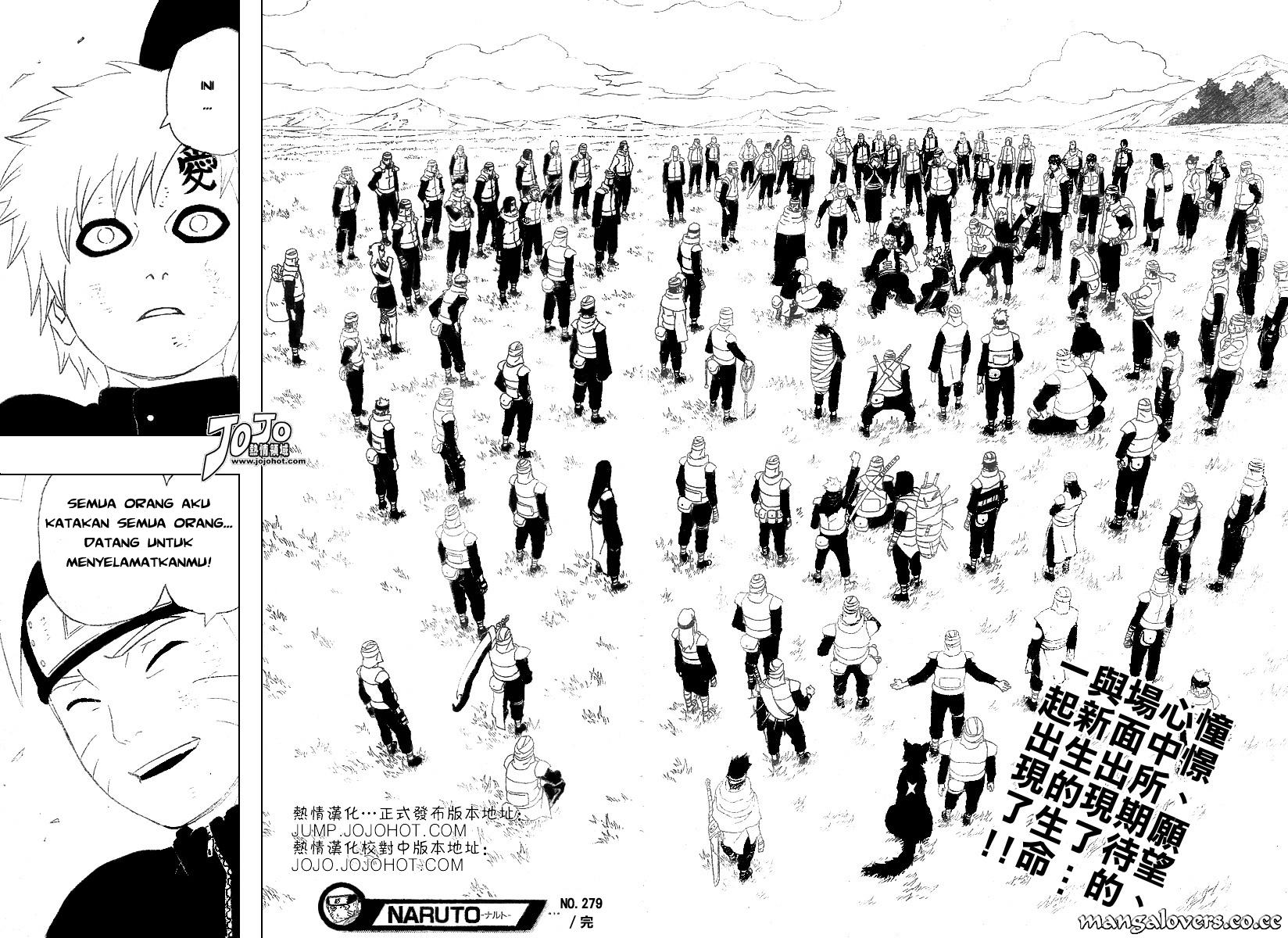 Naruto Chapter 279