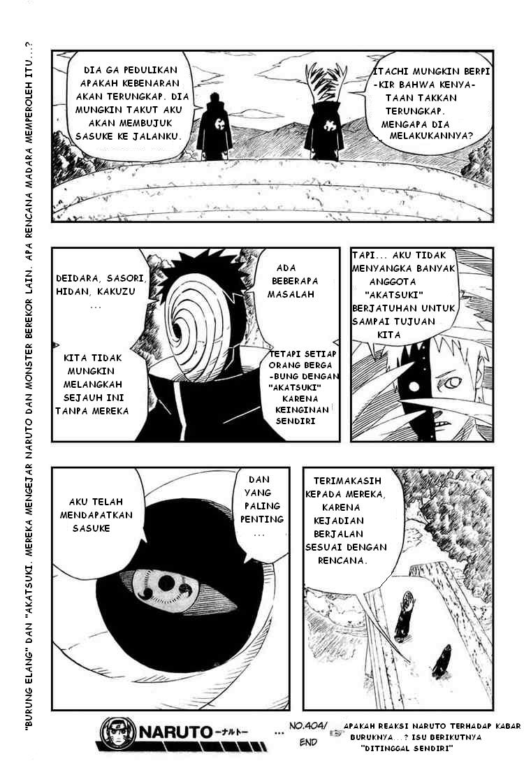 Naruto Chapter 404