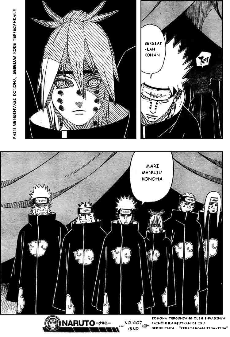 Naruto Chapter 407