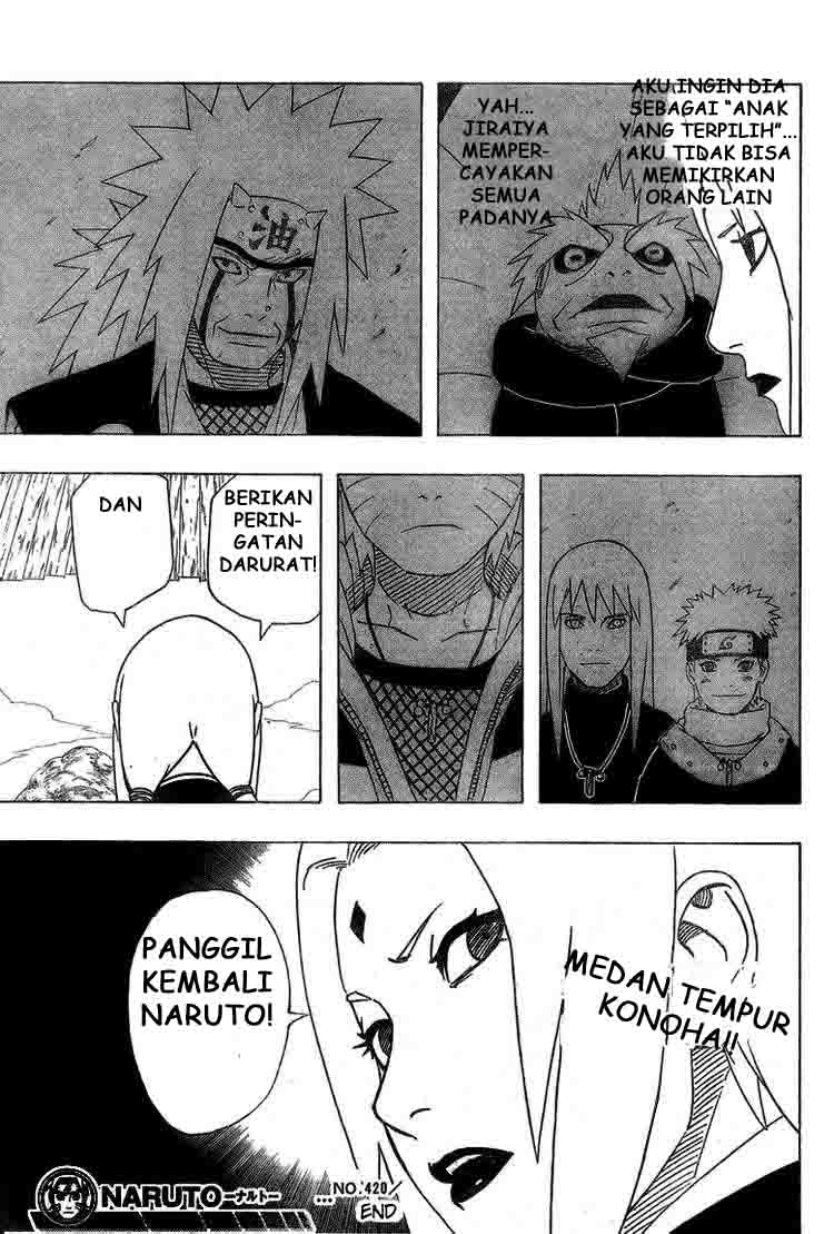 Naruto Chapter 420