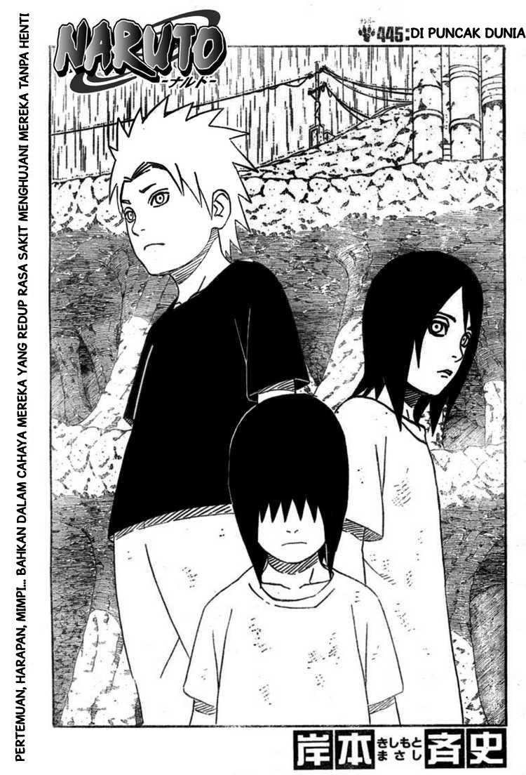 Naruto Chapter 445