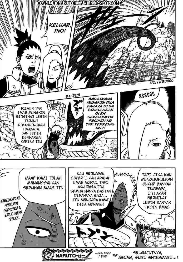 Naruto Chapter 529