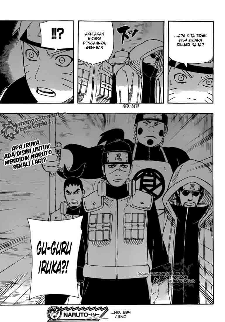 Naruto Chapter 534