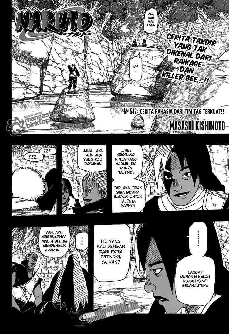 Naruto Chapter 542