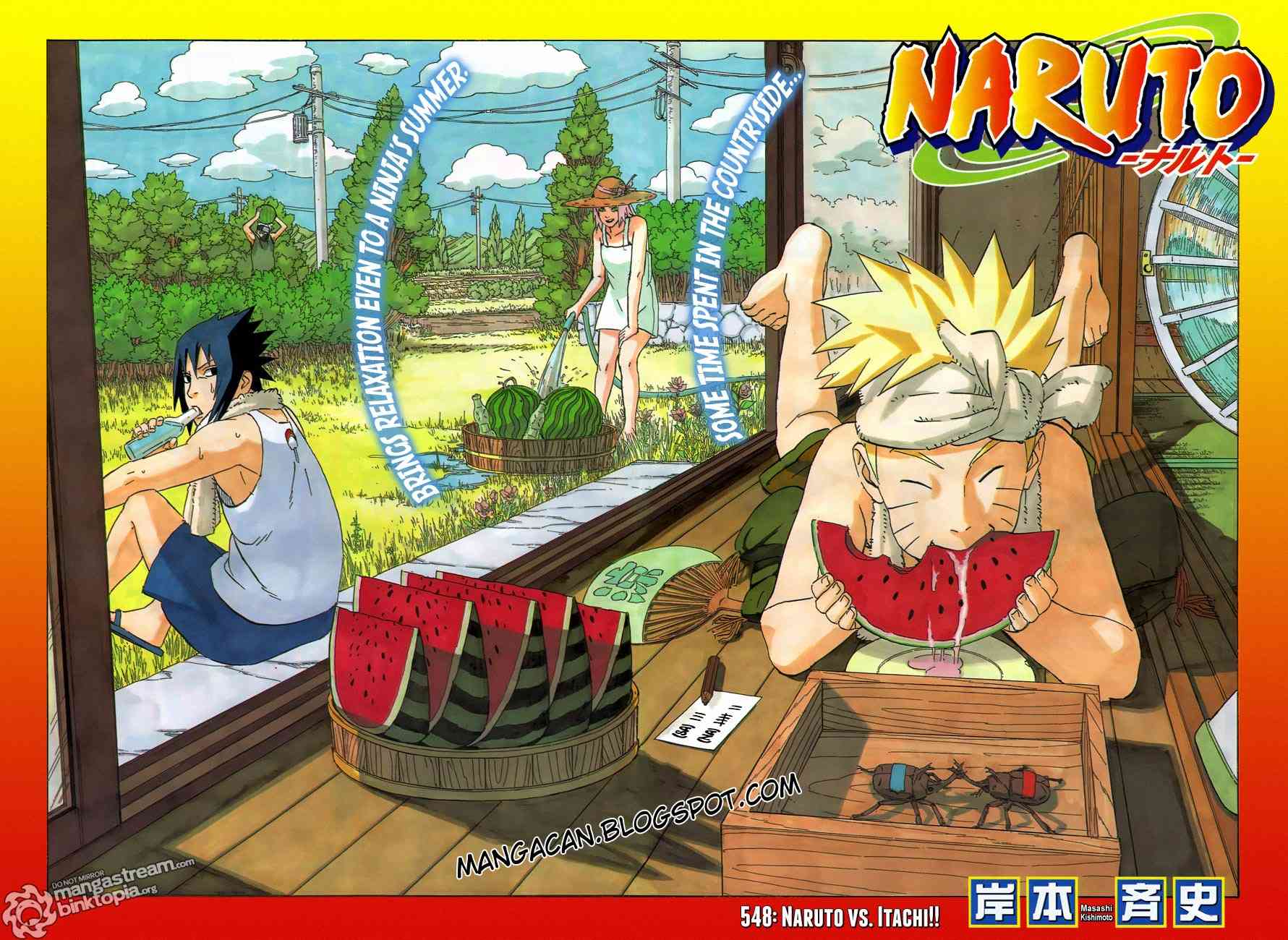 Naruto Chapter 548