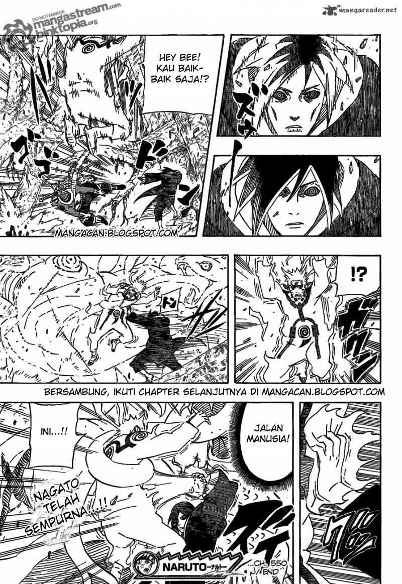 Naruto Chapter 550