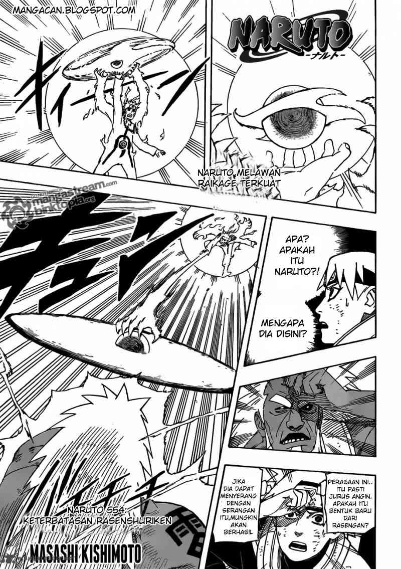 Naruto Chapter 554