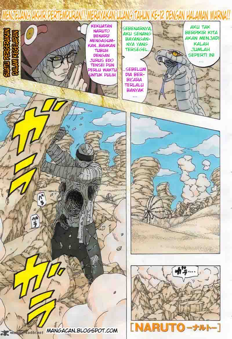 Naruto Chapter 558