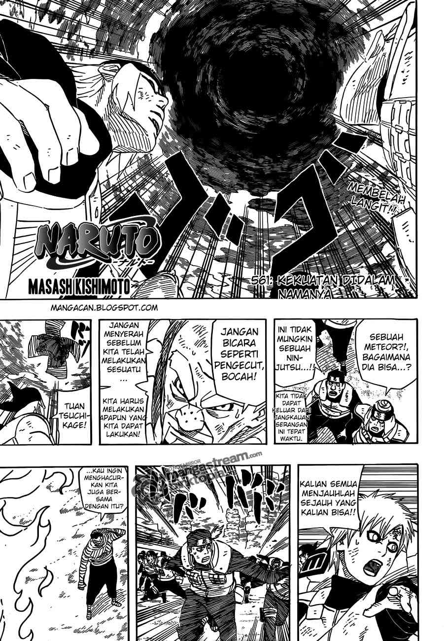 Naruto Chapter 561