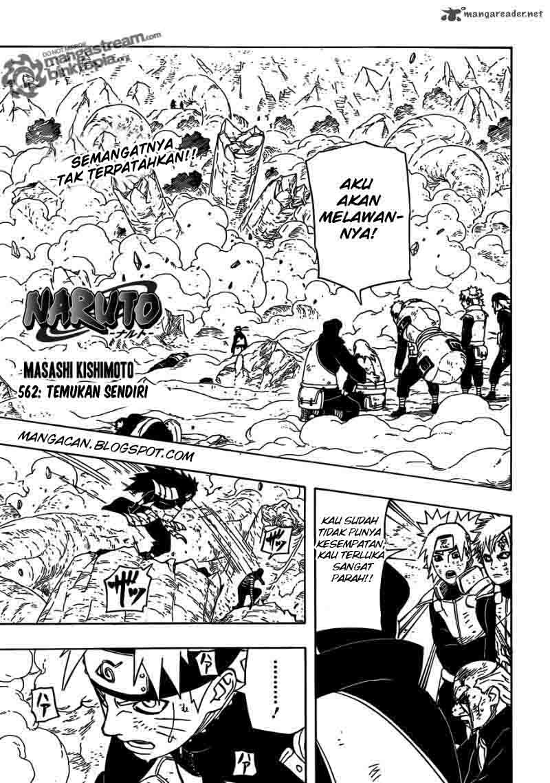 Naruto Chapter 562