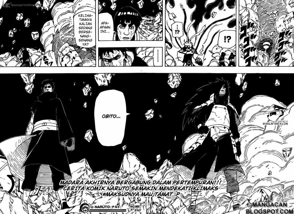 Naruto Chapter 600