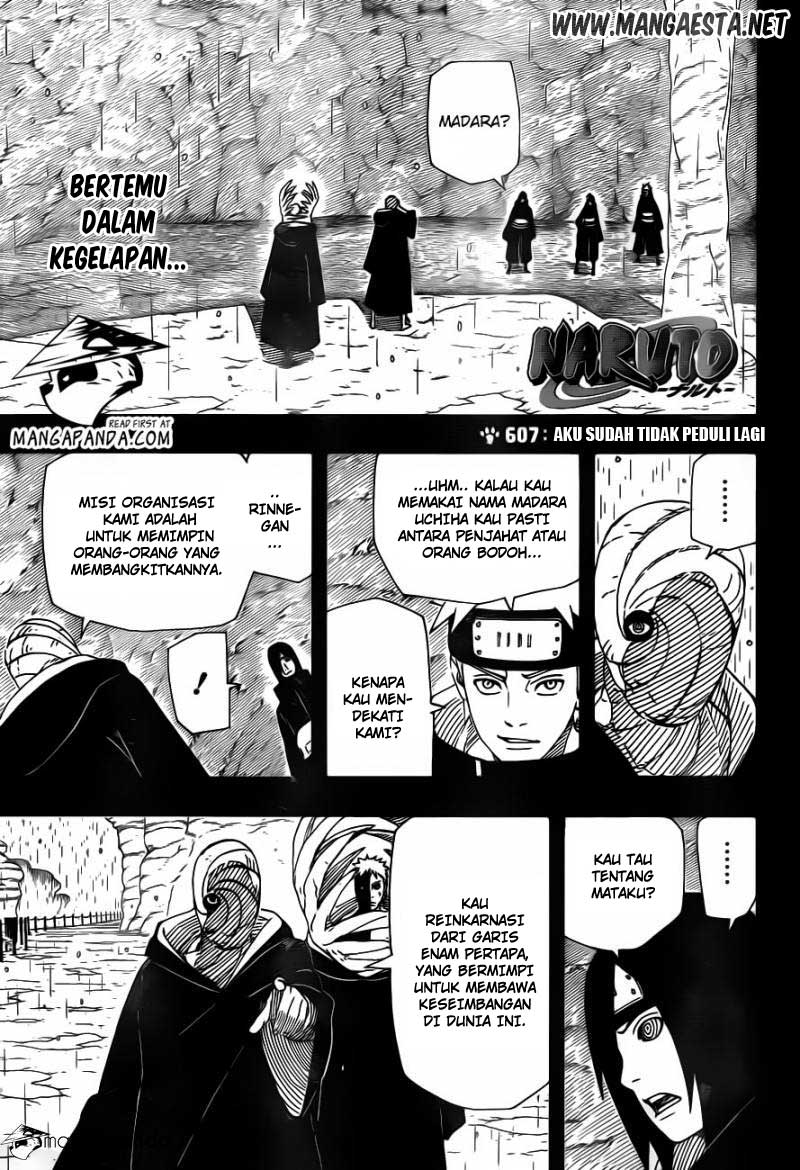 Naruto Chapter 607