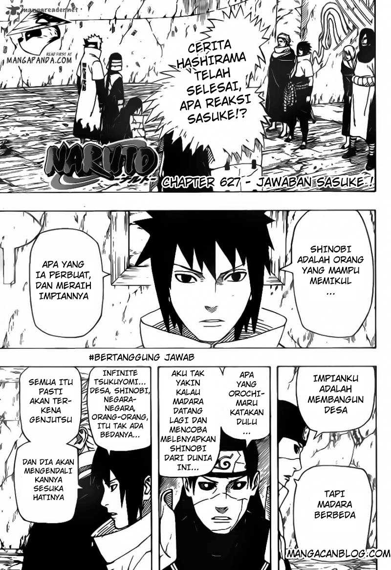 Naruto Chapter 627