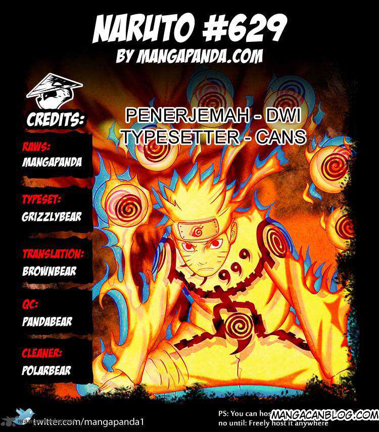 Naruto Chapter 629