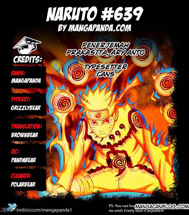 Naruto Chapter 639