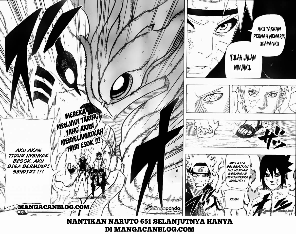 Naruto Chapter 650