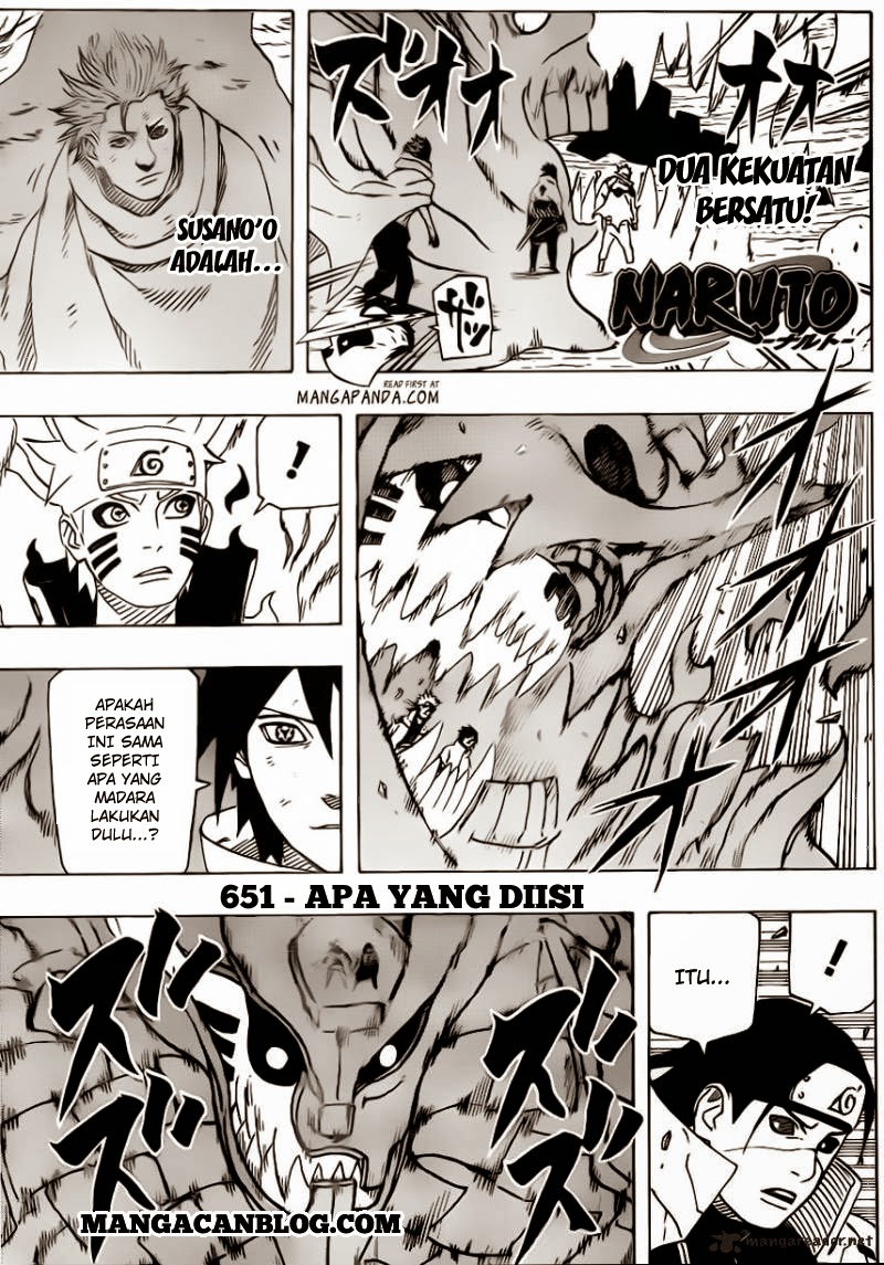 Naruto Chapter 651