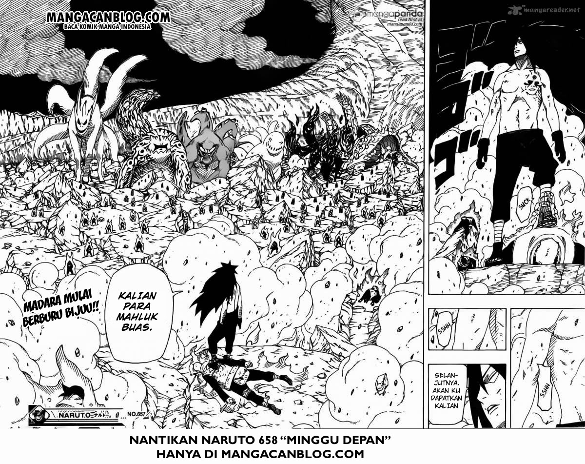 Naruto Chapter 657