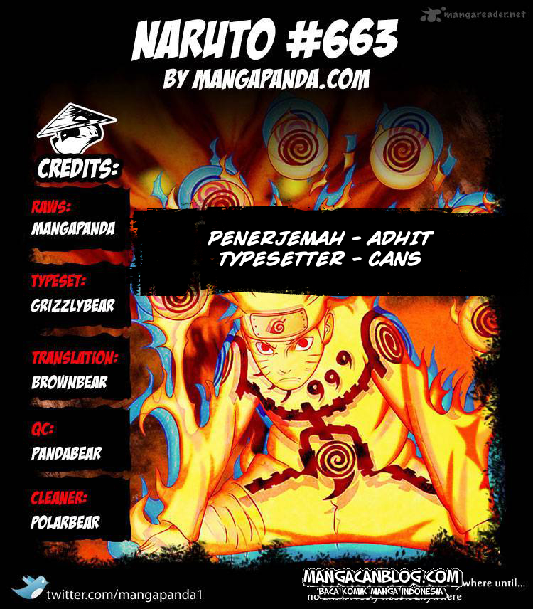 Naruto Chapter 663