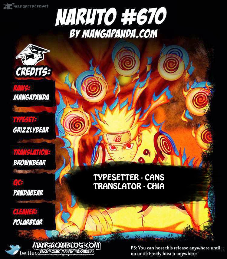 Naruto Chapter 670