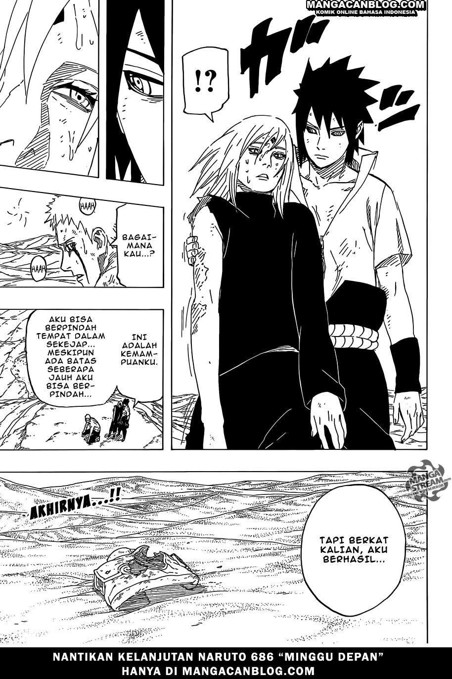 Naruto Chapter 685