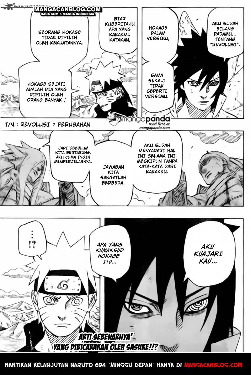 Naruto Chapter 693