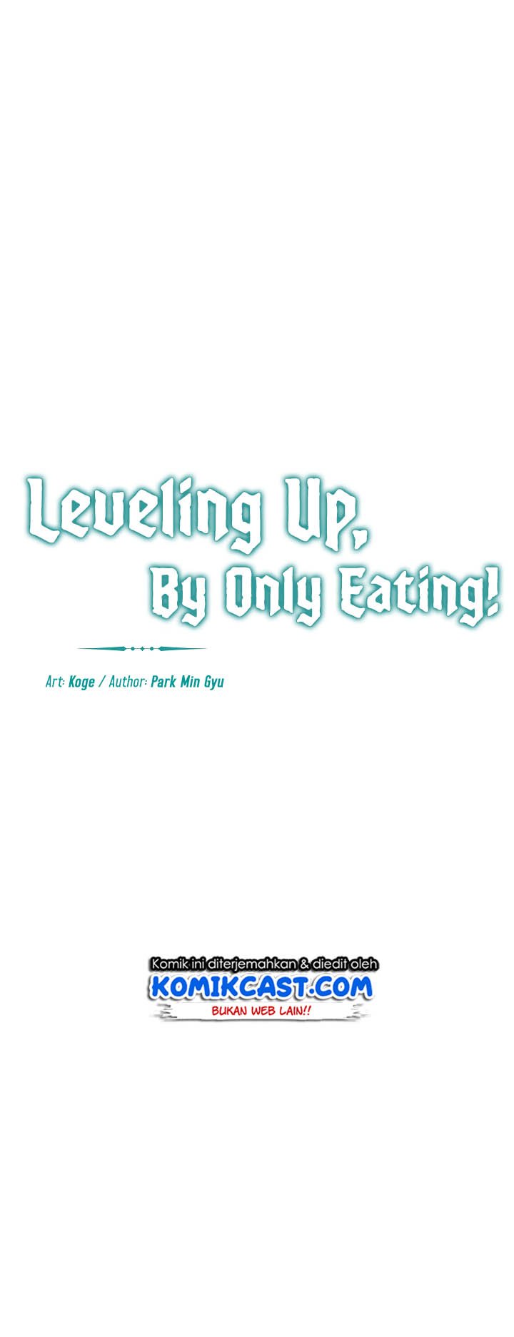 Leveling Up, by Only Eating! Chapter 8