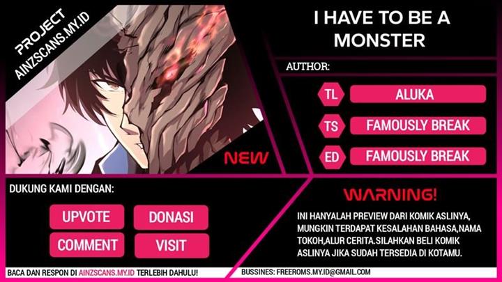 I Have to Be a Monster Chapter 5