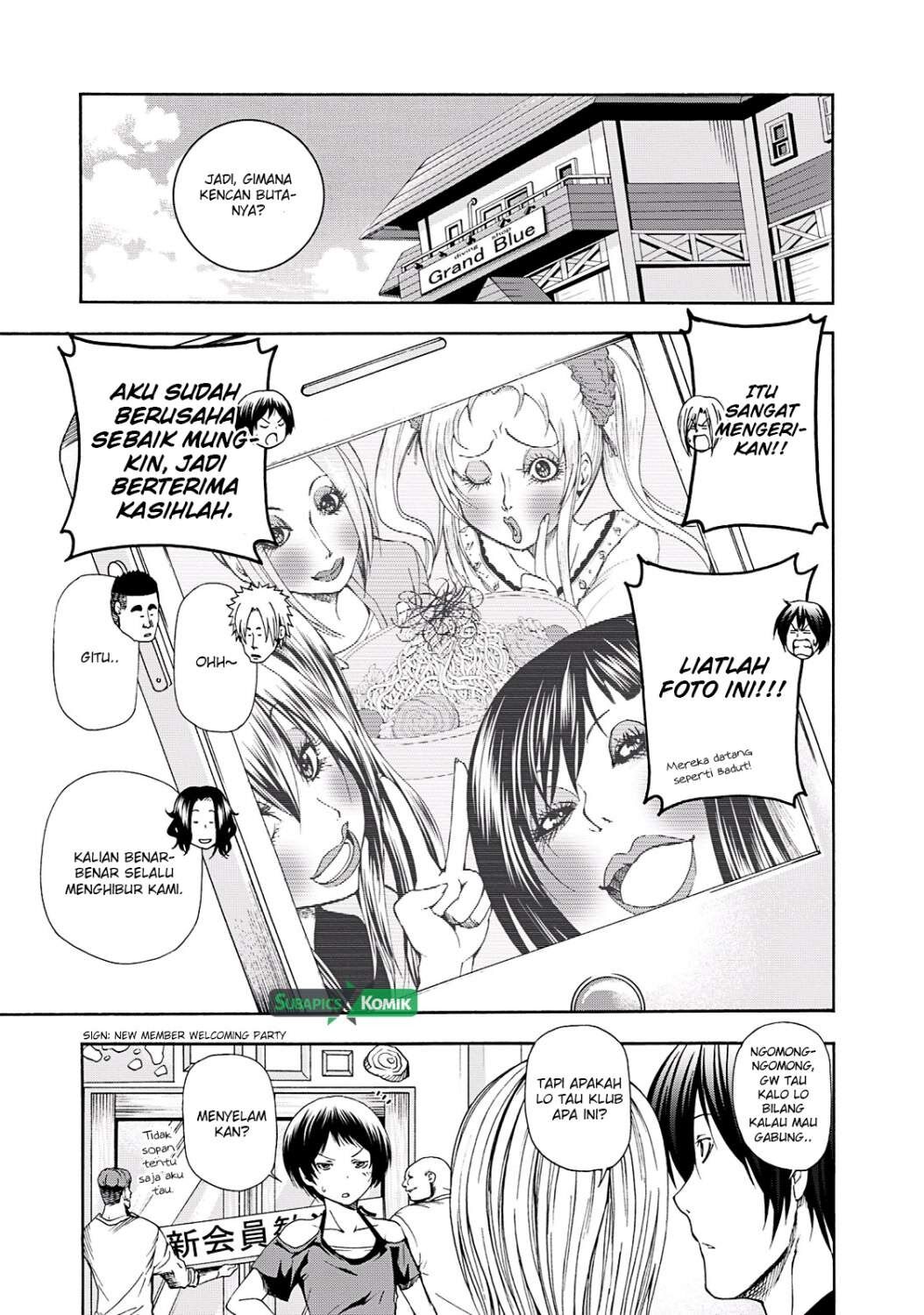 Grand Blue Chapter 11