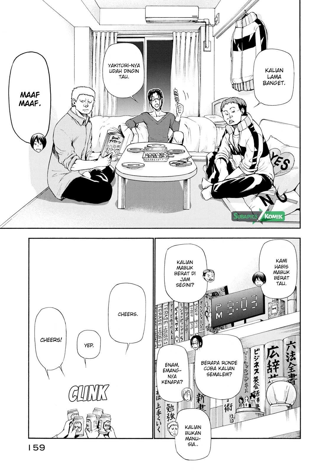 Grand Blue Chapter 21.5