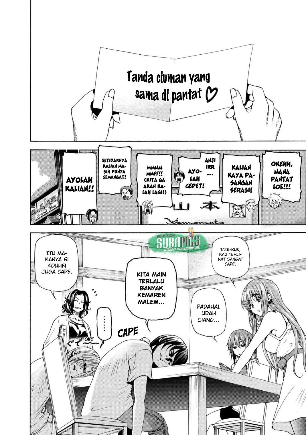 Grand Blue Chapter 28.5