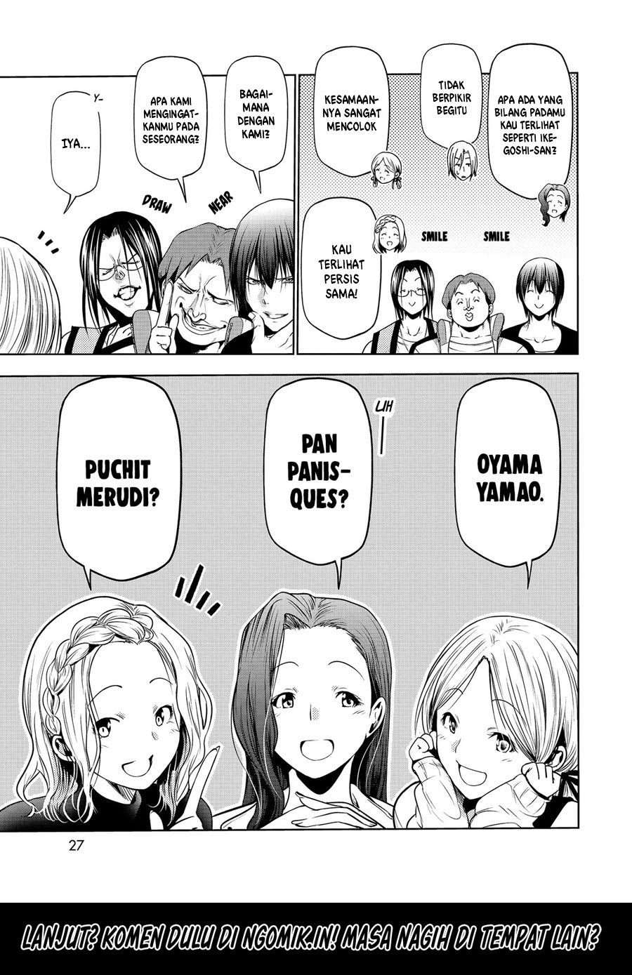 Grand Blue Chapter 62.5