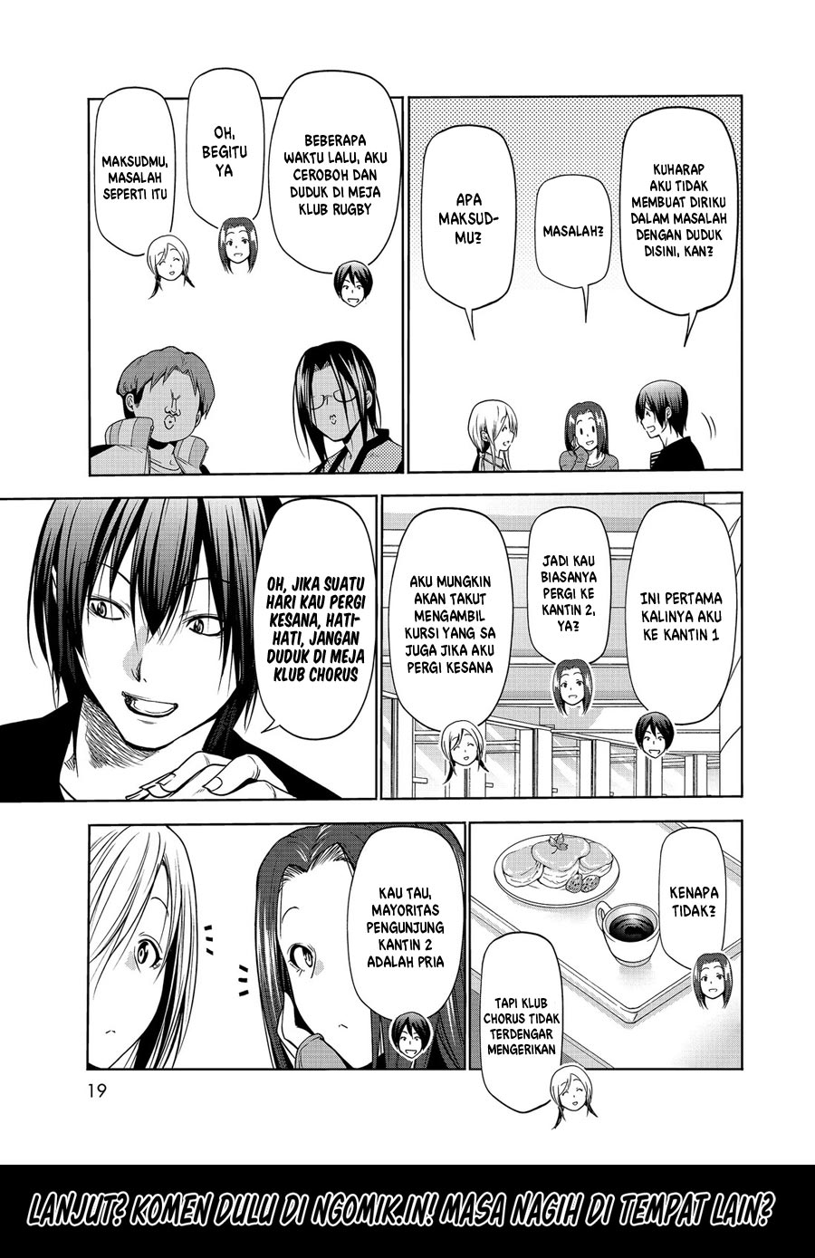 Grand Blue Chapter 62.5