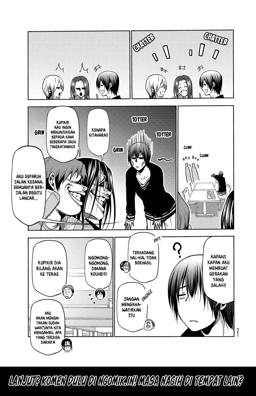 Grand Blue Chapter 62.5