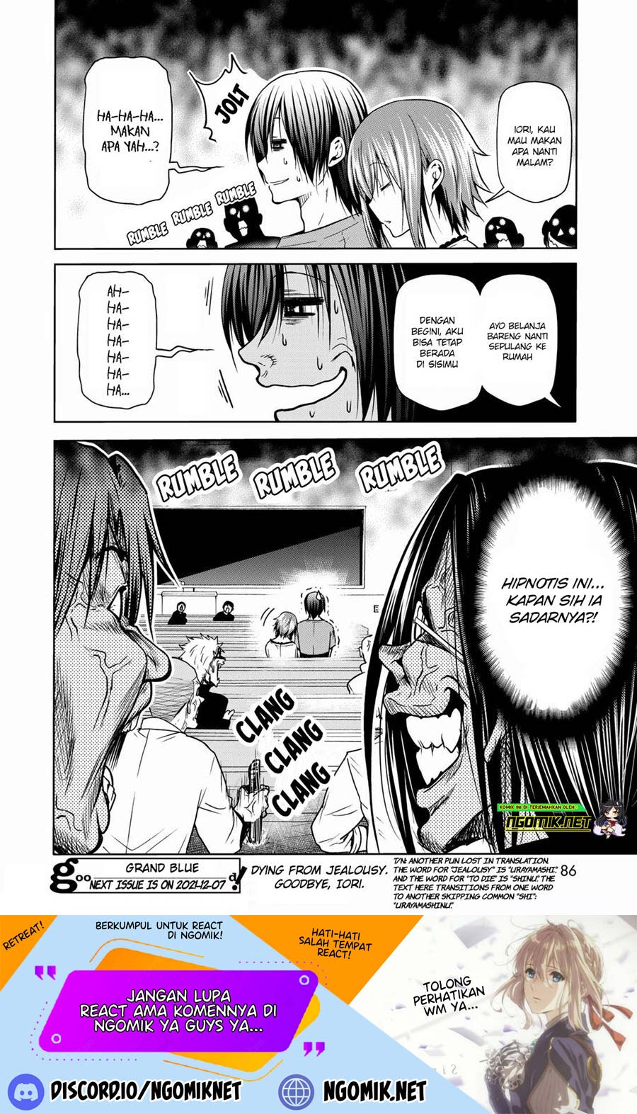 Grand Blue Chapter 73.2