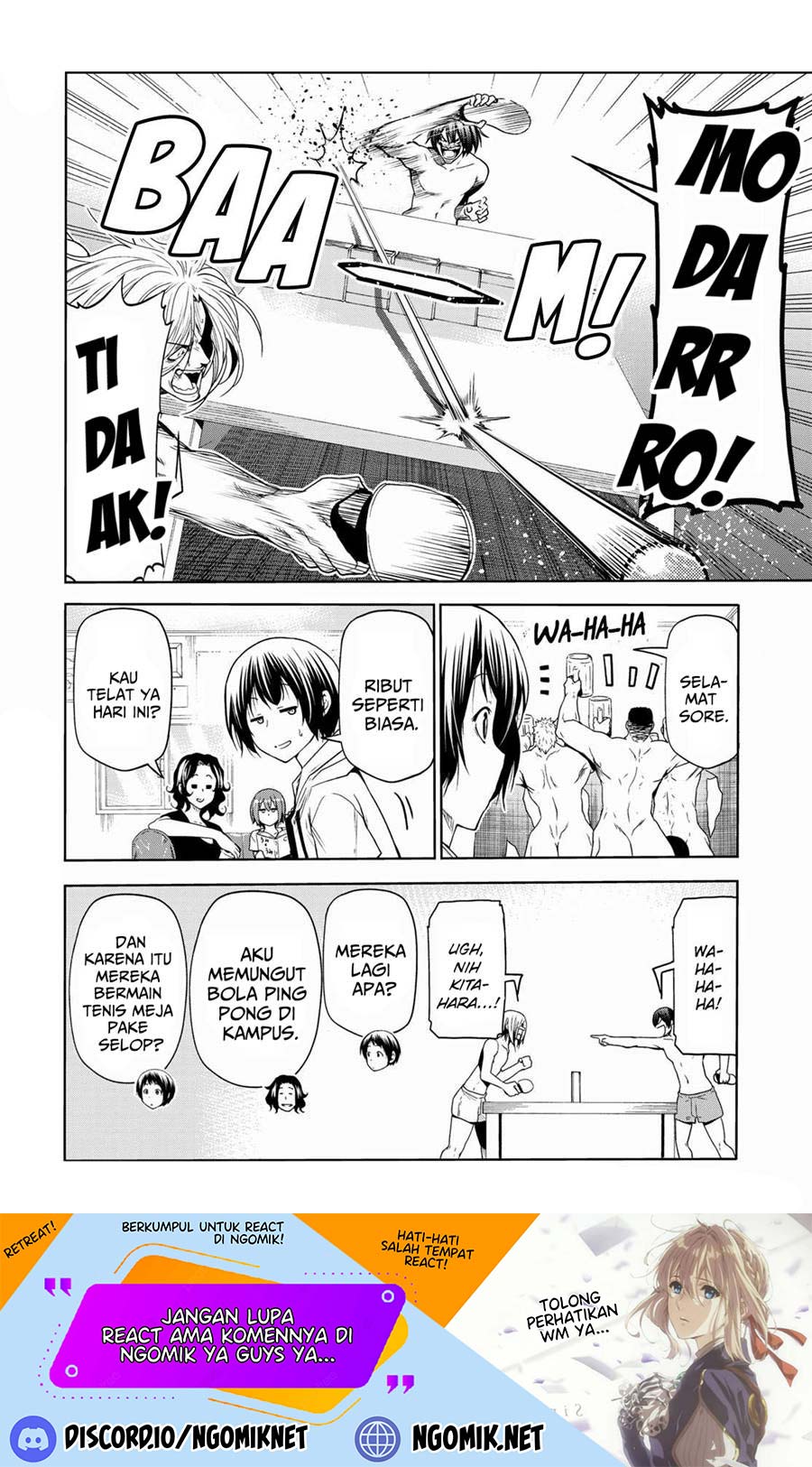 Grand Blue Chapter 74.5