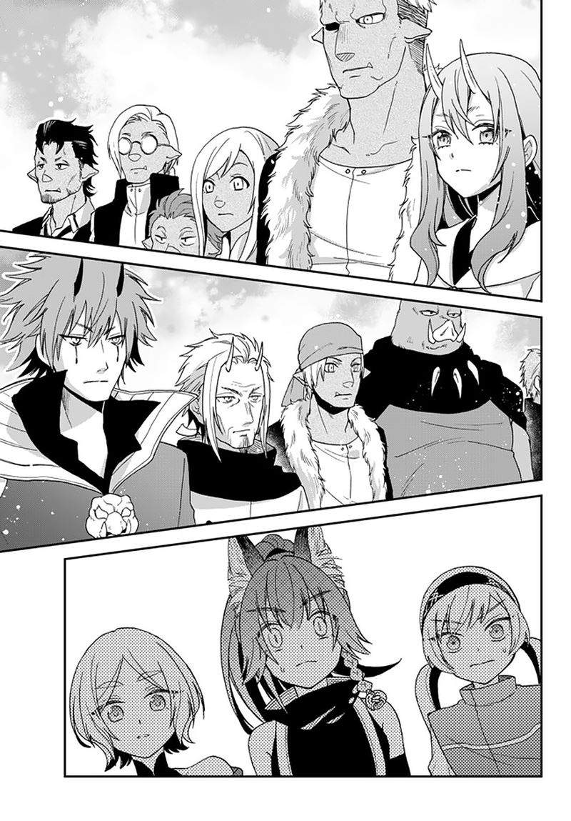 Tensei shitara Slime datta Ken Ibun: Makoku Gurashi no Trinity Chapter 21