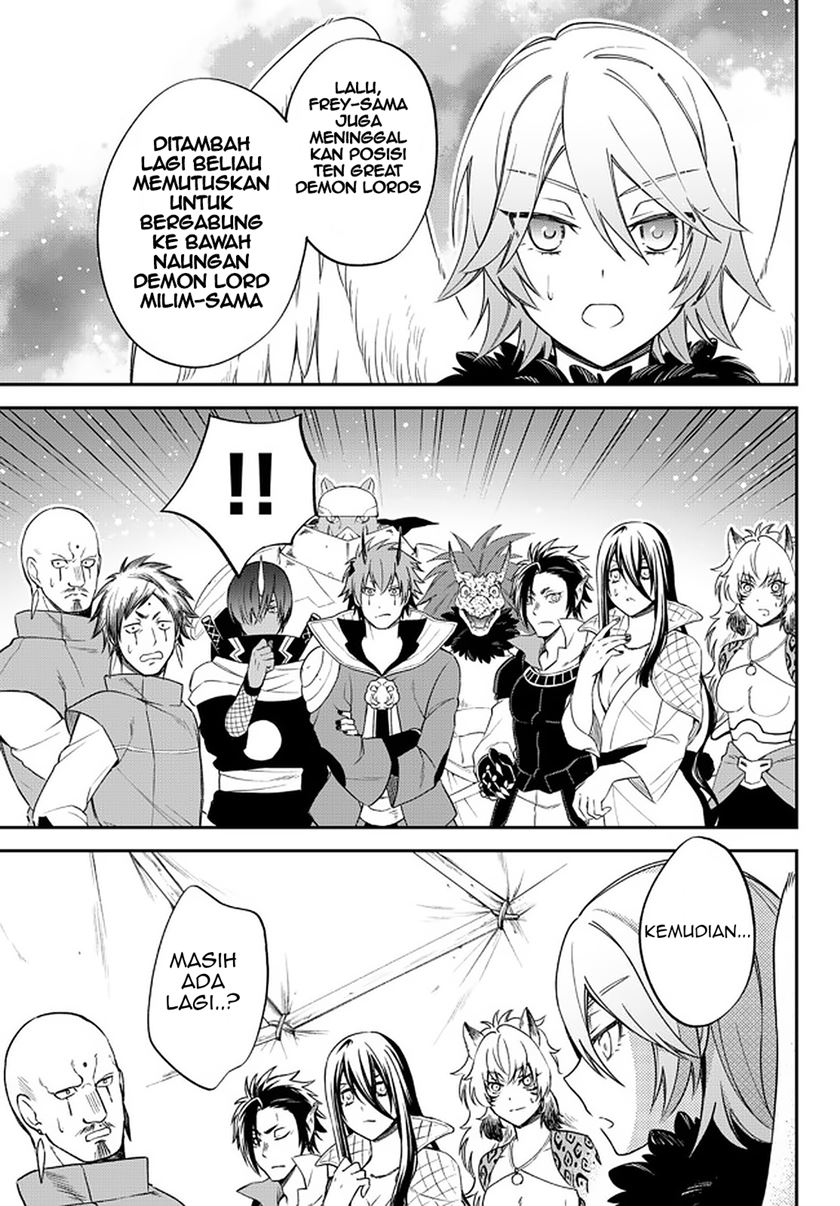 Tensei shitara Slime datta Ken Ibun: Makoku Gurashi no Trinity Chapter 40