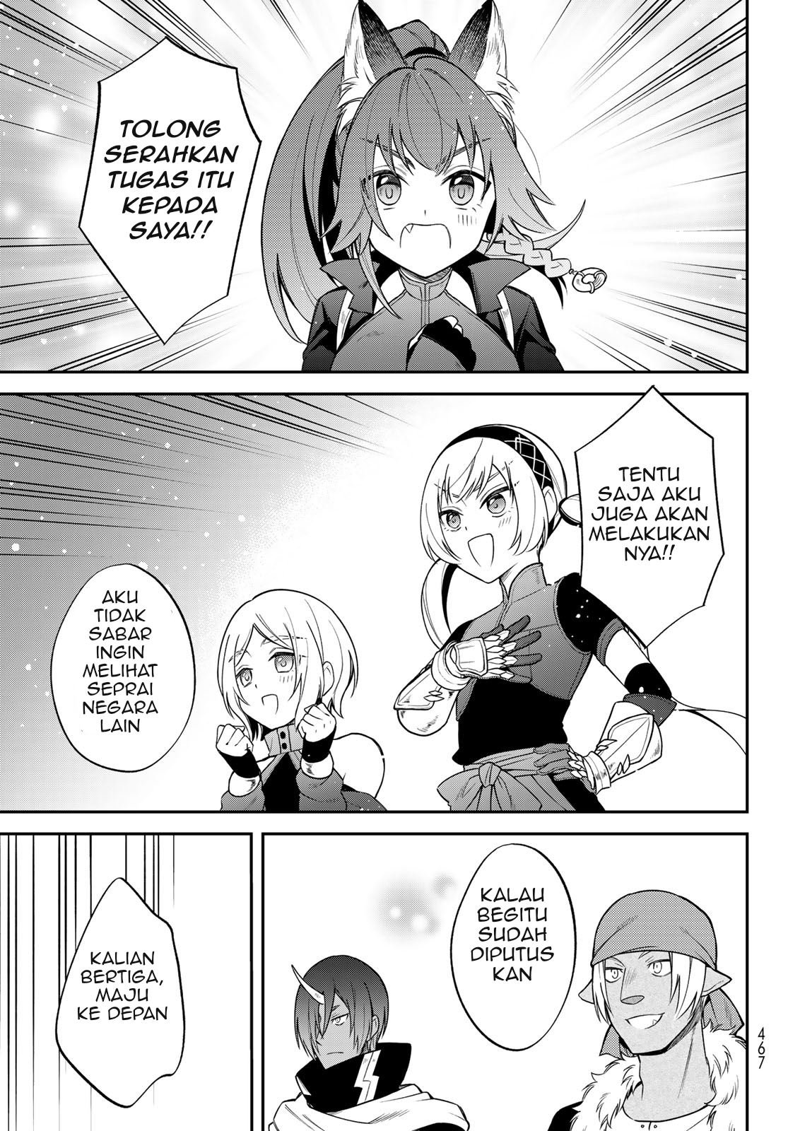 Tensei shitara Slime datta Ken Ibun: Makoku Gurashi no Trinity Chapter 43