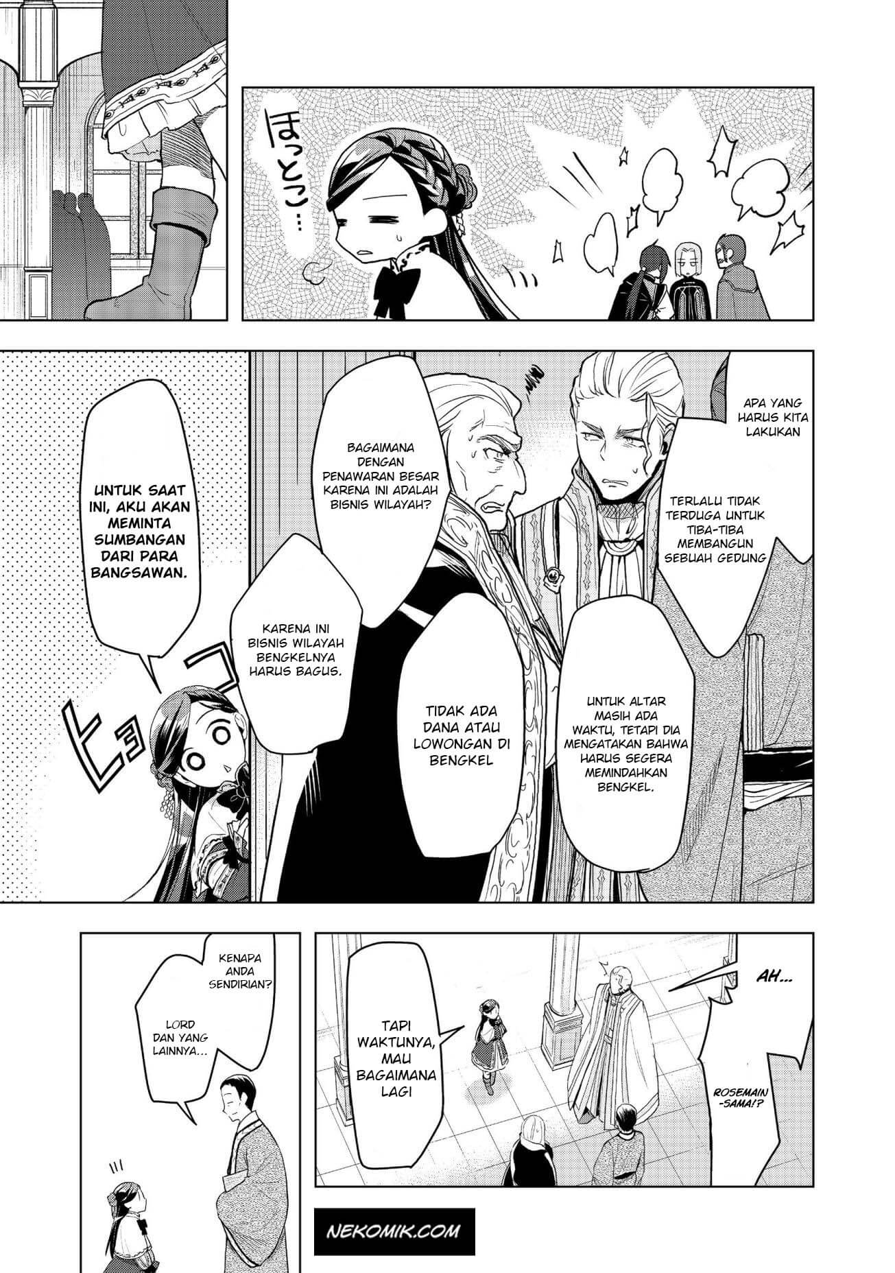 Honzuki no Gekokujou: Part 3 Chapter 10